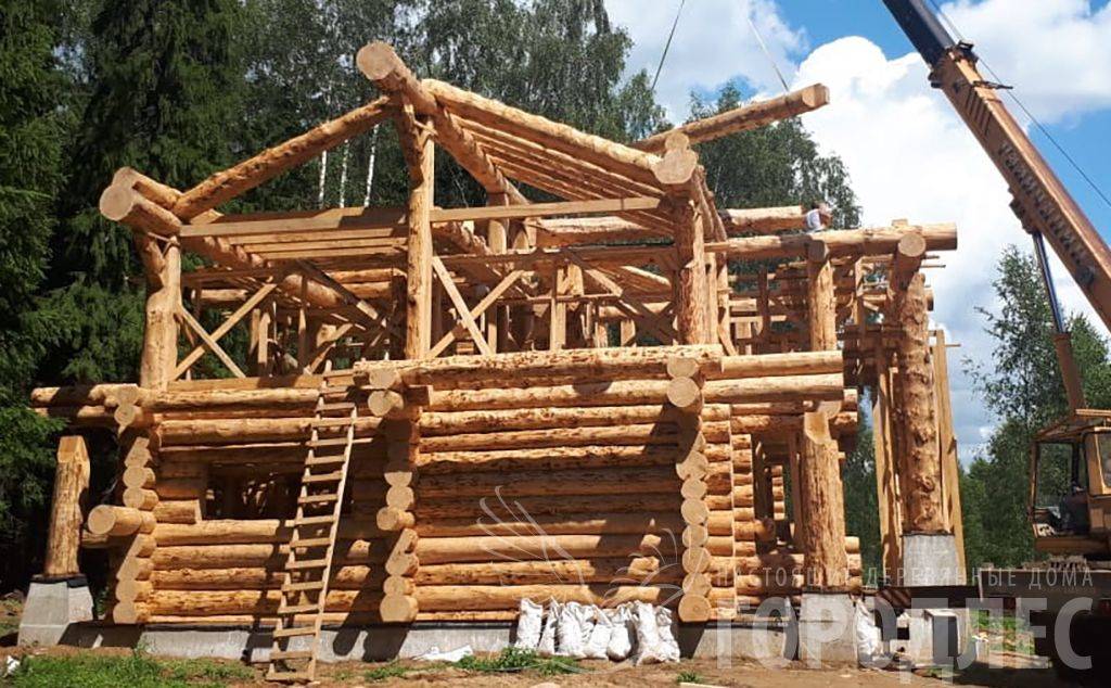 Как строят дома из кедра? история одного проекта