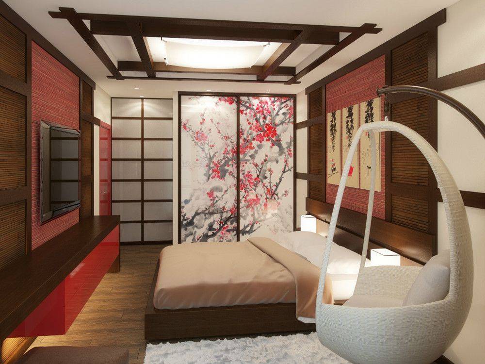Как оформить спальню в японском стиле: очарование Востока в интерьере