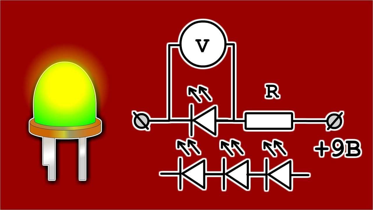 Как определить полярность светодиода - 2 простых способа