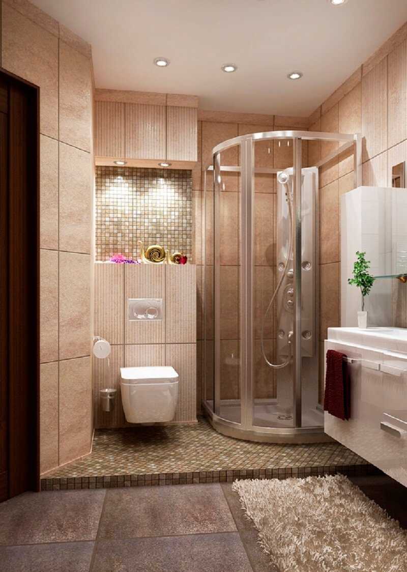 75 практичных идей дизайна ванной комнаты 6 кв.м.