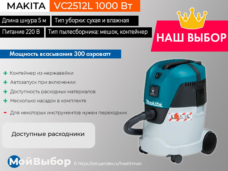 Рейтинг строительных пылесосов – лучшие модели