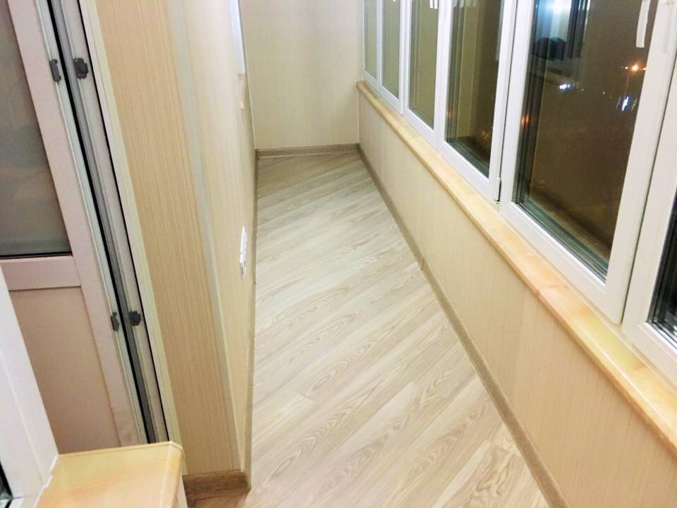Ламинат на балконе своими руками: как класть и можно ли