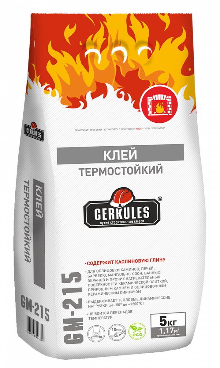 Герметик и клей для каминов и печей
