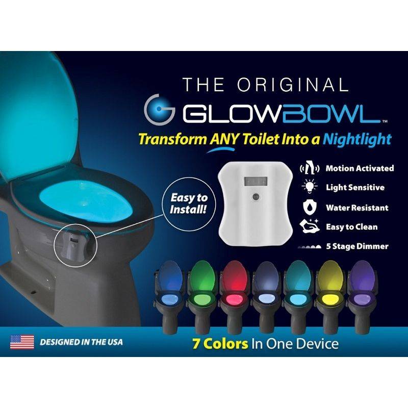 Led подсветка для унитаза с датчиком, как работает