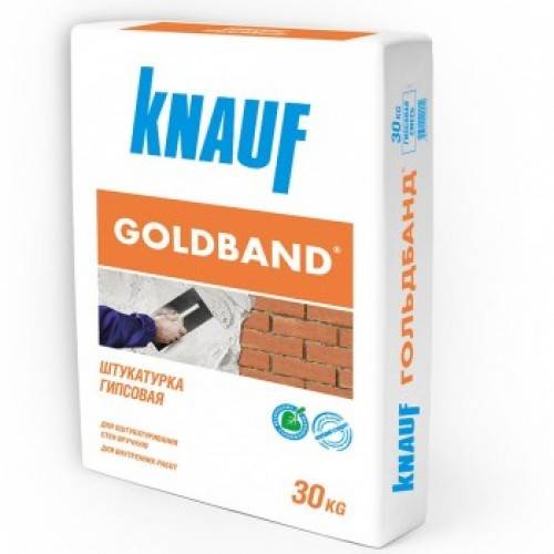Гипсовая штукатурка knauf: свойства и применение