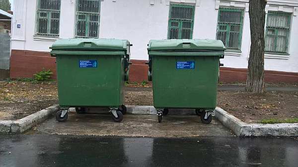 Правила установки мусорных контейнеров