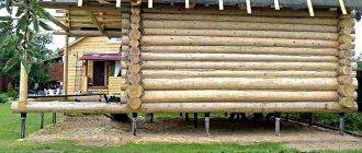 Свайный фундамент: обвязка, закрытие