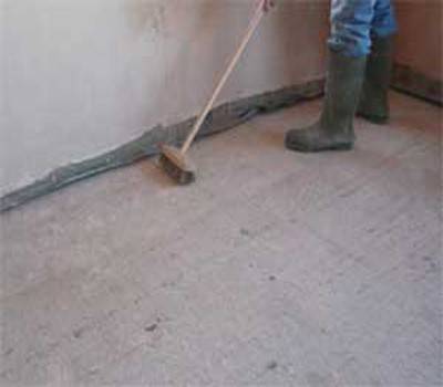 Правильная укладка линолеума на бетонный пол