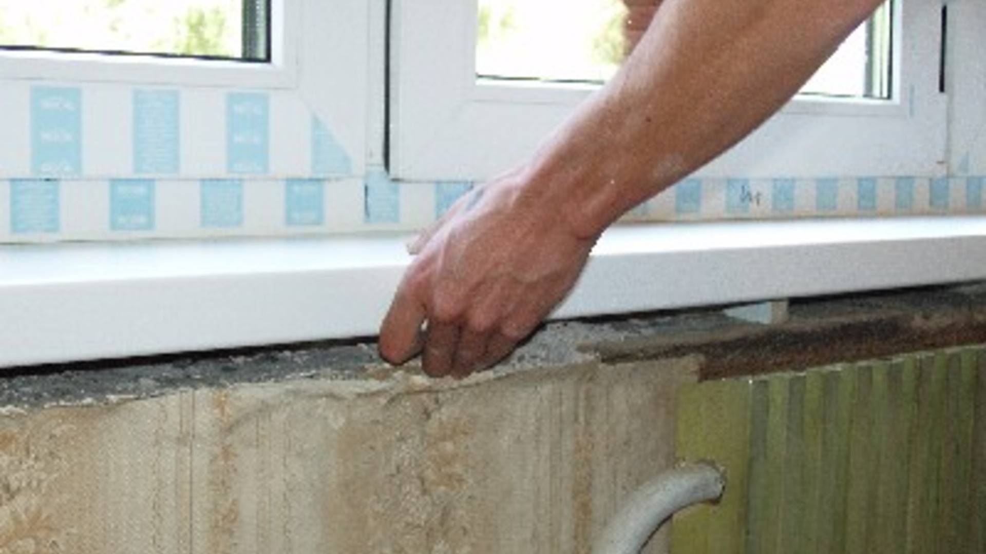 Установка подоконника на пластиковые окна своими руками - строительство и ремонт