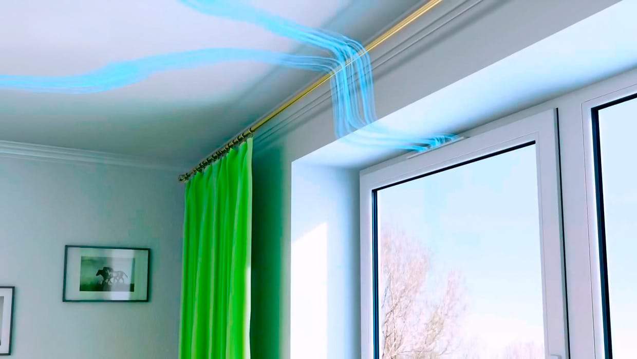Вентиляция в помещении с пластиковыми окнами
