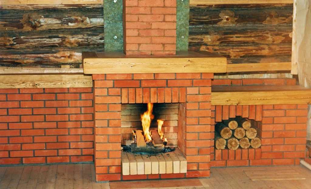 Камины для дома дровяные из кирпича своими руками: проекты, фото, пошаговая инструкция как правильно сделать