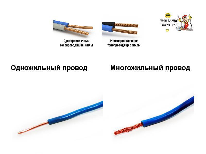 Чем многожильный провод отличается от одножильного | в чем разница