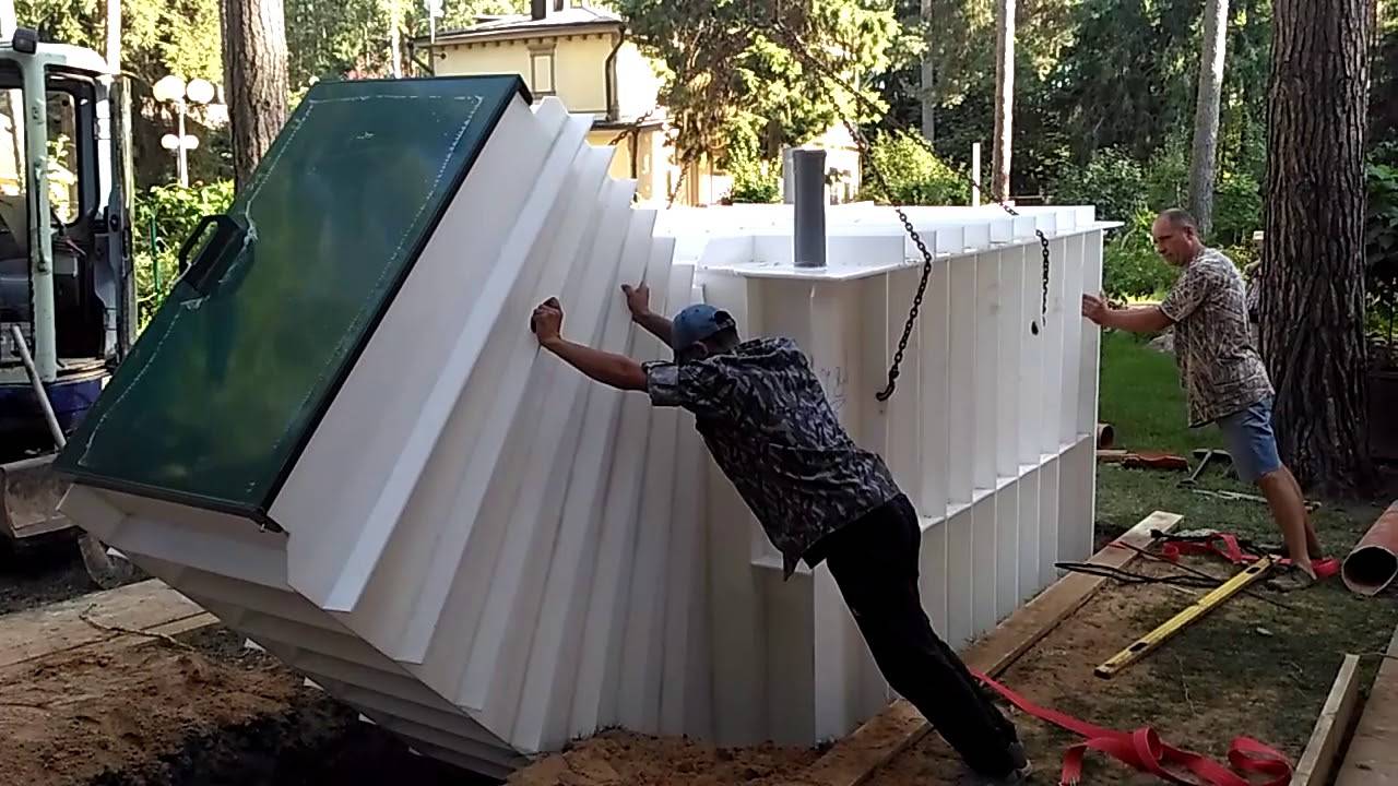 Пластиковый погреб для дачи: фото, видео,советы по монтажу