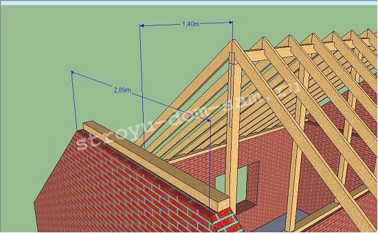 Вальмовая крыша дома своими руками - пошаговая инструкция