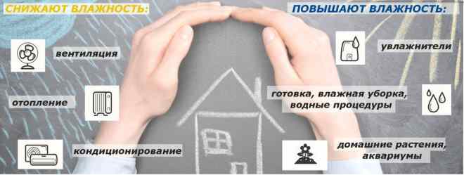 Комфортная влажность воздуха в квартире: методы повышения и понижения