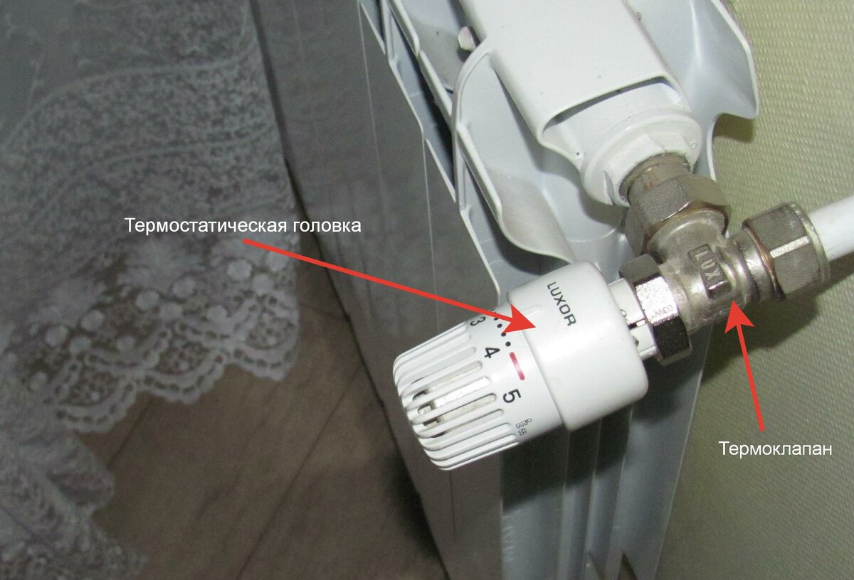 Монтажный комплект с кранами для подключения отопительных радиаторов