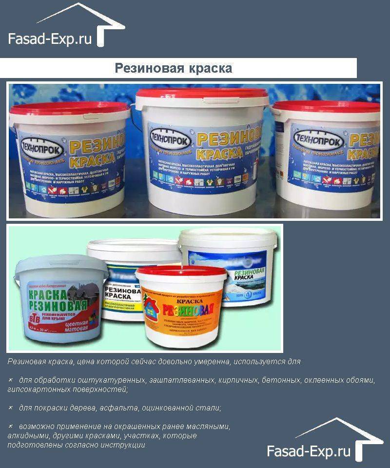 Резиновая напольная краска для бетона