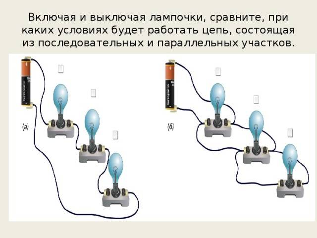 Сила тока при параллельном подключении лампочек - как это работает?