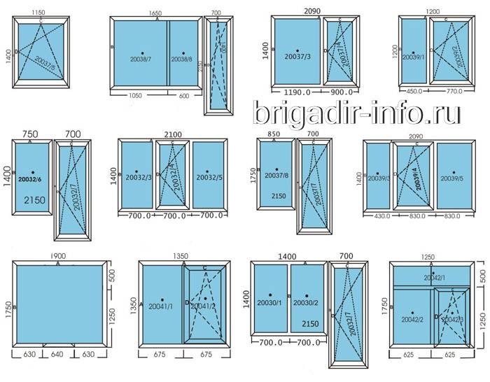 Стандартные размеры окна в частном доме фото