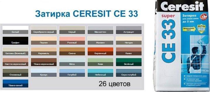 Затирка для плитки ceresit (34 фото): цветовая гамма состава для заделки швов, палитра цветов от производителя