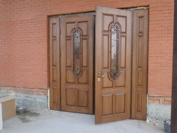 Межкомнатные двойные двери. размеры распашных межкомнатных дверей