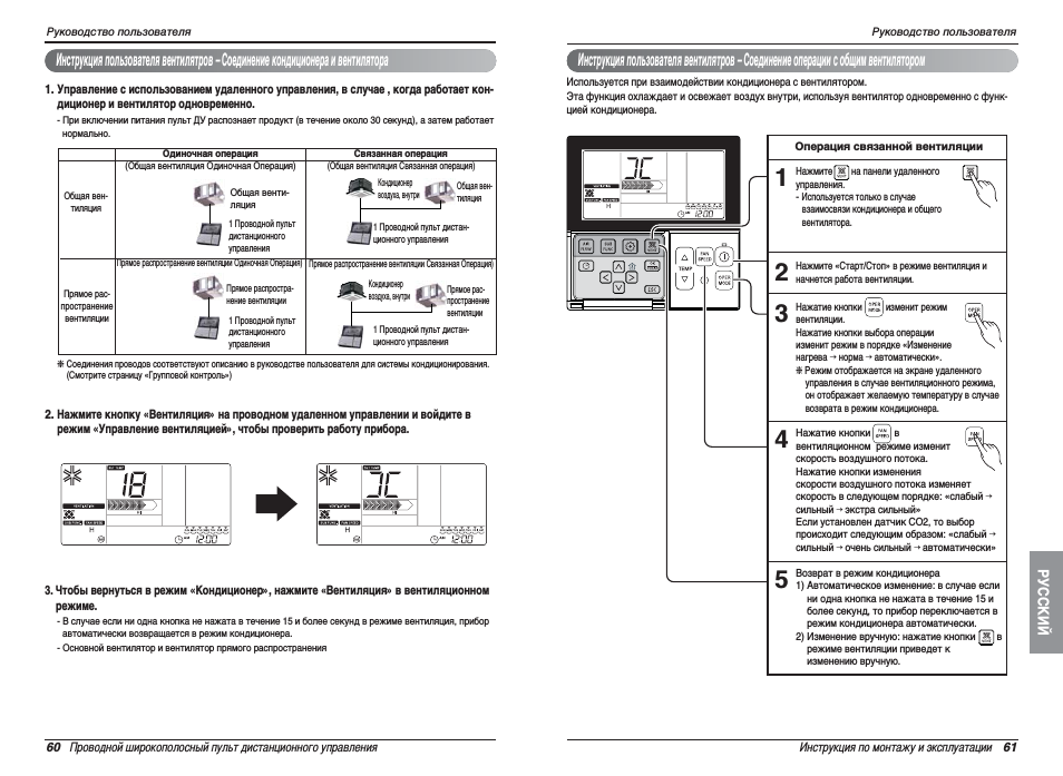 Сплит lg инструкция к пульту