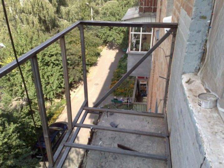 Расширение балкона (37 фото): проект без разрешения и гост по основанию плиты в хрущевке