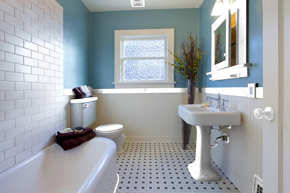 Бюджетный вариант дизайна ванной комнаты или как сэкономить