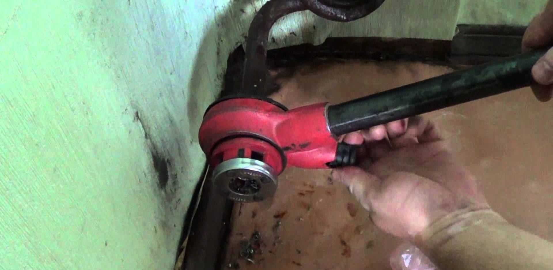 Эффективные способы нарезать резьбу на водопроводной трубе своими руками — описываем обстоятельно