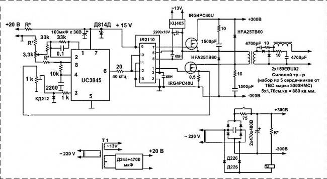 Описание схемы сварочного инвертора для самостоятельного изготовления аппарата