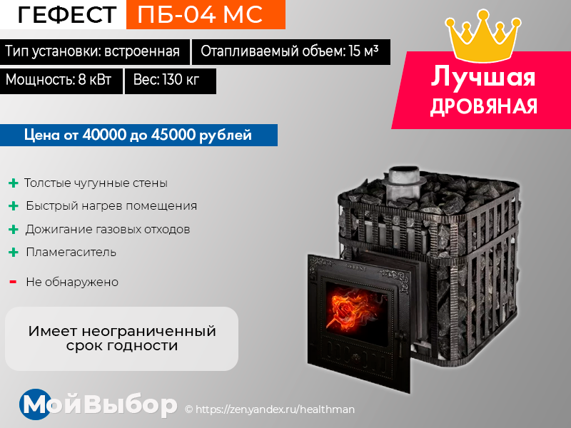 Печь для русской бани: рейтинг топ-10 моделей + как выбрать лучшую банную печь на дровах