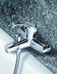 Смесители для раковины с гигиеническим душем: для накладного умывальника, высокие и однорычажные, бронза и белые, grohe и другие бренды