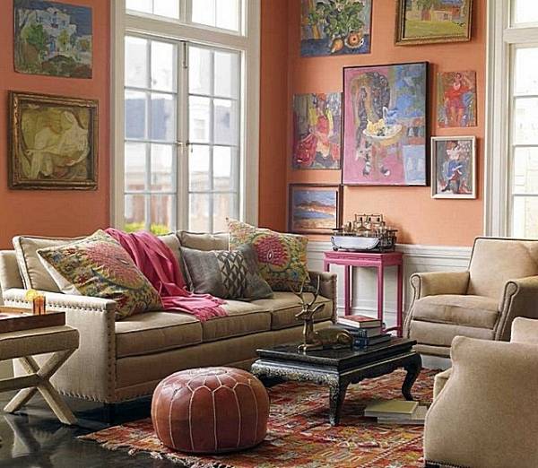 Сочетание цветов в интерьере – таблица, фото раскладок, мебель, шторы и обои, цветовая палитра для оформления и немного теории