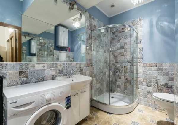 Варианты дизайна маленьких ванных комнат с душевой кабиной: 33 фото практичных вариантов