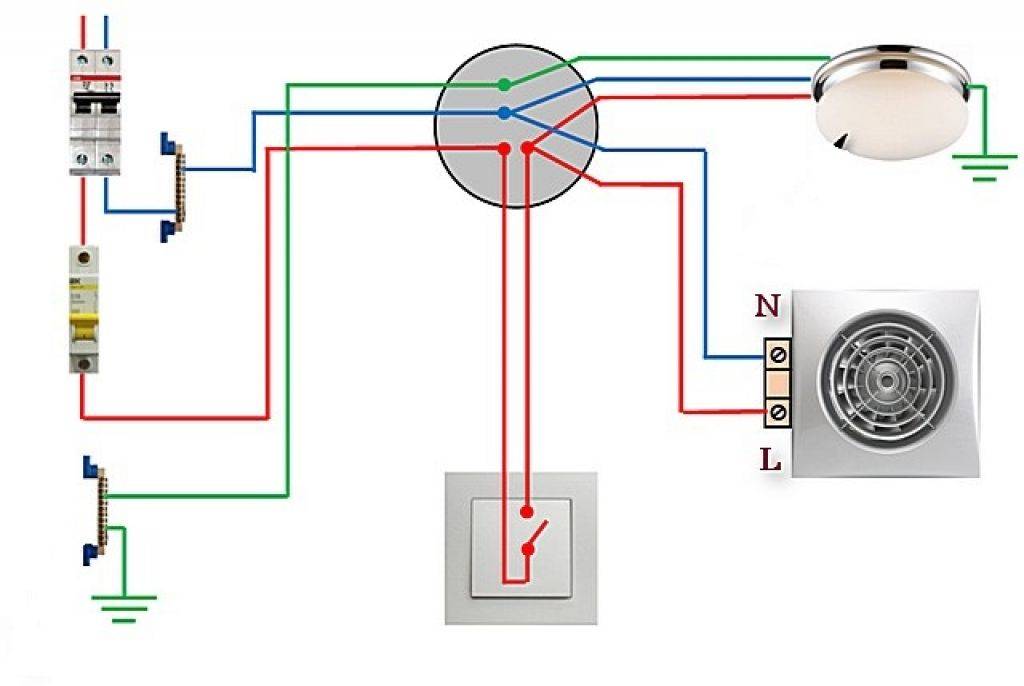 Установка вентилятора в ванной.монтаж и подключение.особенности