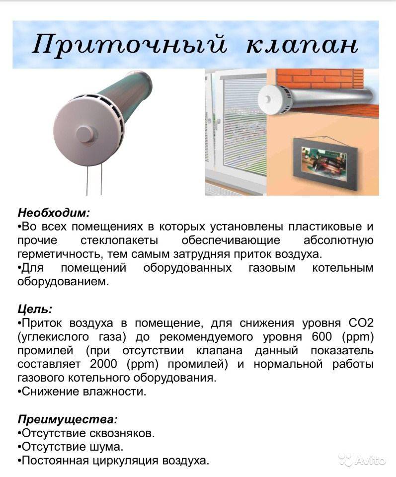 Стеновой приточный клапан: описание, устройство и монтаж
