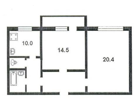 Дизайн интерьера в сталинке 50 кв.м. (75 фото): идеи перепланировки