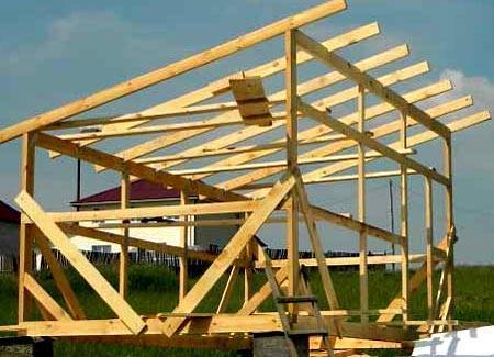 Крыша сарая - пошаговая инструкция по проектированию и постройке