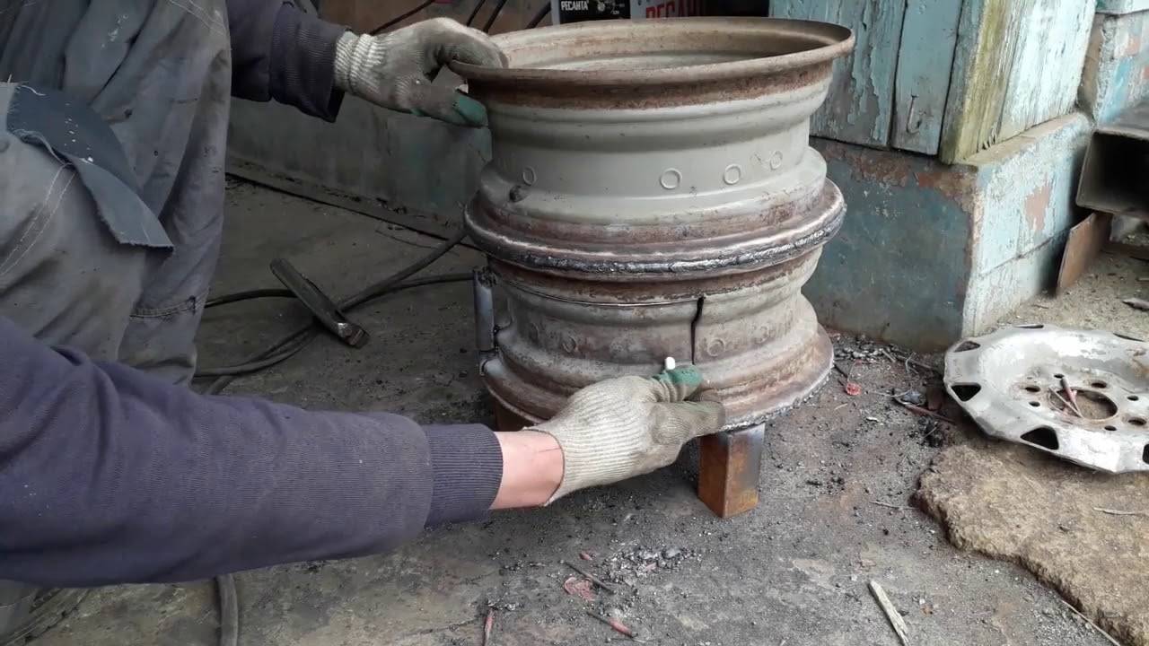 40 чертежей с фото по изготовлению печи из металла для гаража своими руками