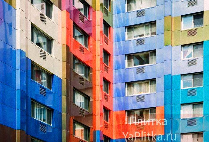 Вентилируемый фасад из керамогранита: надежность, долговечность, прочность