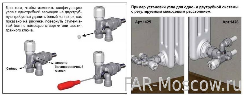Радиаторы с нижним подключением: нижнее подключение его преимущества и особенности