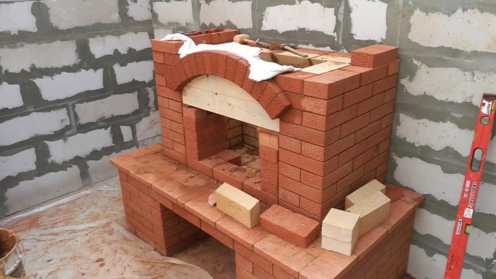 Кладка каминов из кирпича: устройство, как выложить своими руками, камин в разрезе, строительство, конструкция кирпичного камина, размеры портала, схема