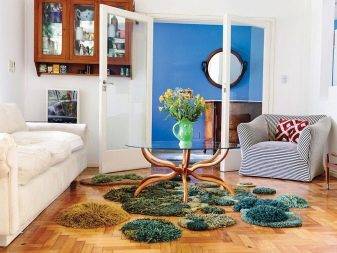 Ковер в гостиную: оригинальные, стильные и красивые идеи применения ковров (165 фото идей)