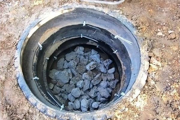 Септик из автомобильных покрышек своими руками