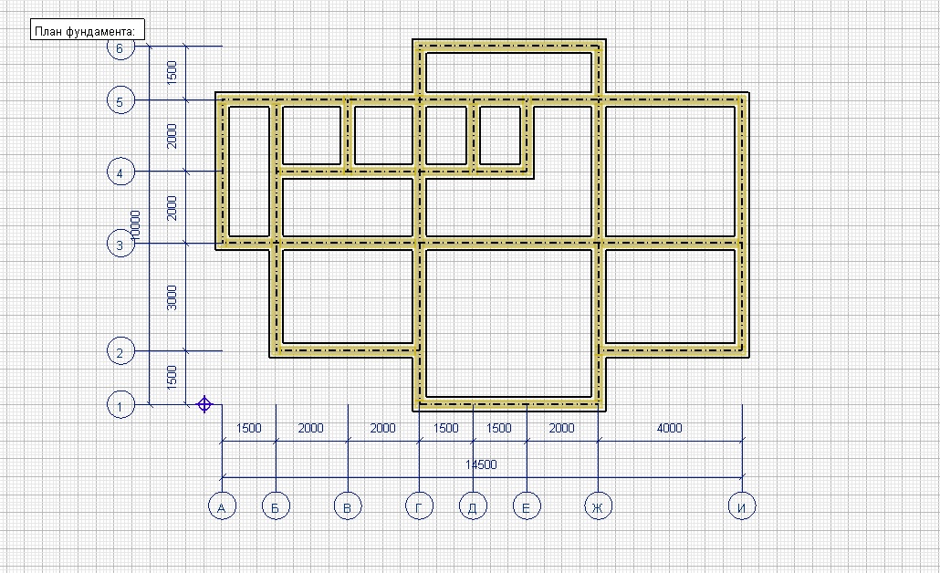 План фундамента чертеж. Раскладка ленточного фундамента чертежи. План схема фундамента. План фундамента чертеж на плане. Схема ленточного фундамента план фундаментов.