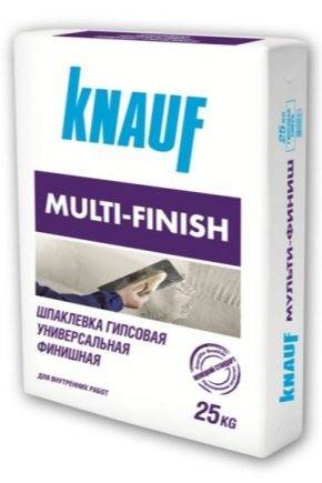 Финишная шпаклевка Knauf: состав и технические характеристики
