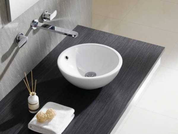 Как установить раковину на столешницу в ванной: какие бывают накладные раковины