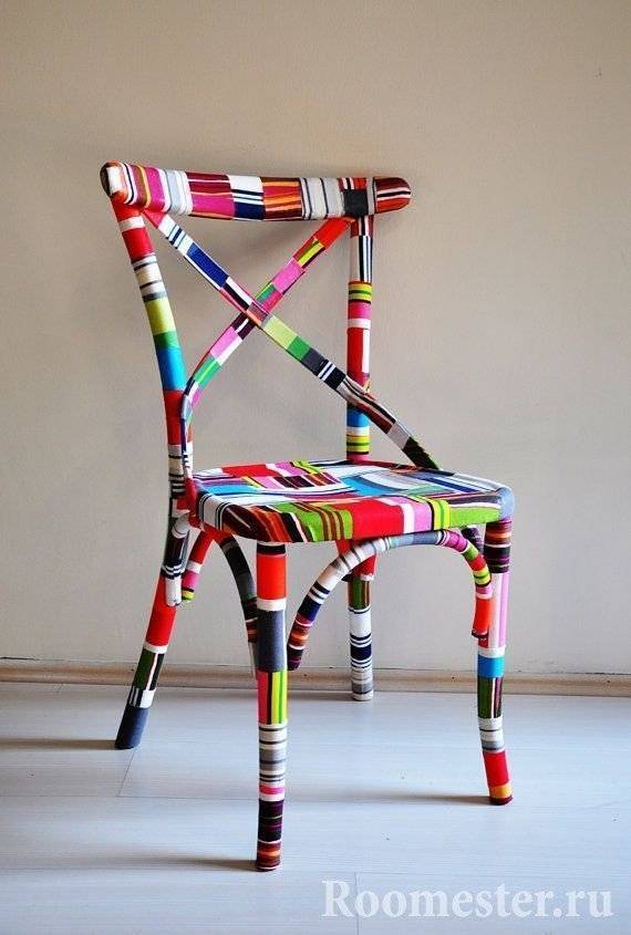 75 новых идей декора стульев своими руками: фото, видео