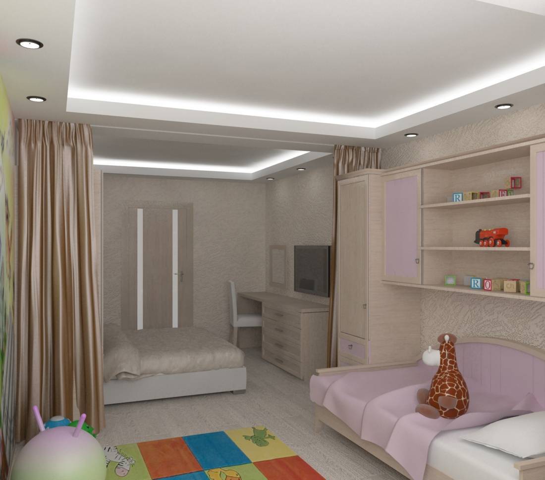 Совмещаем спальню для родителей и детскую зону в одной комнате