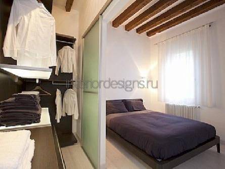 Гардеробная в спальне: 60 фото, идеи дизайна, зонирование